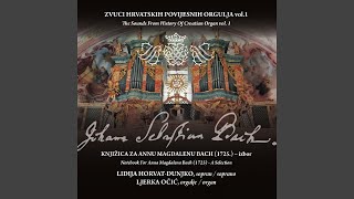 Johann Sebastian Bach Menuet G-Dur