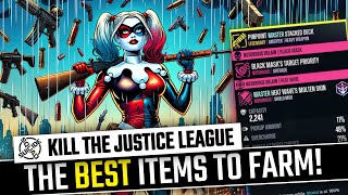 These Are The BEST Items To Hunt In Suicide Squad Kill The Justice League!