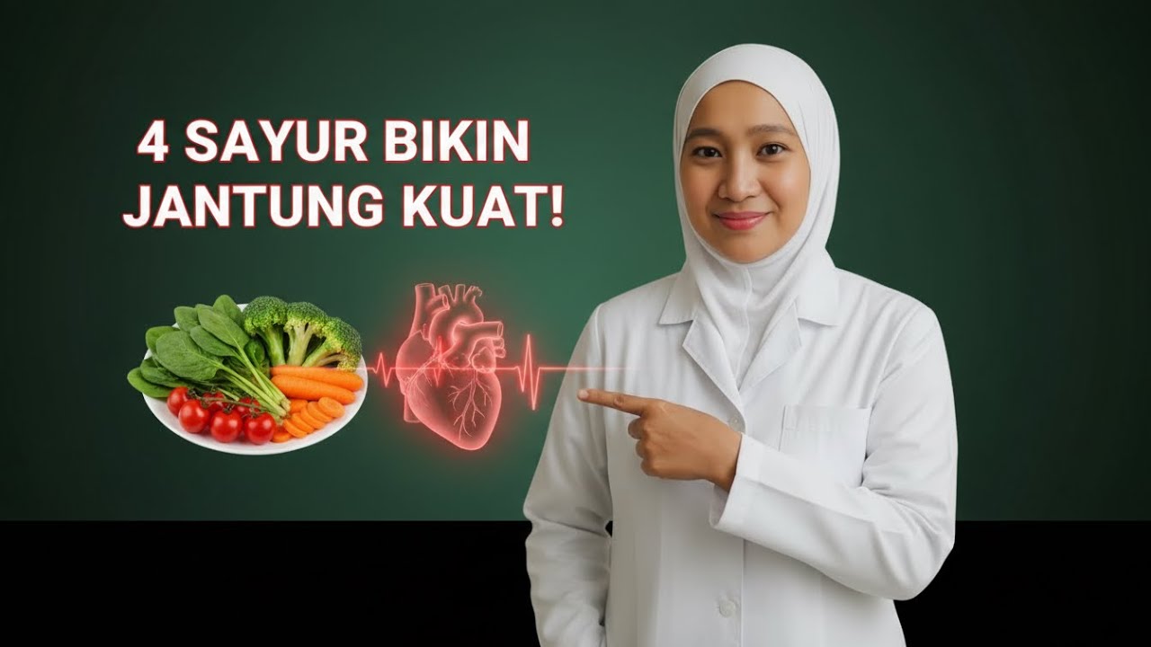 Dalam 30 Hari, 4 Sayur Ini Bikin Jantung Kuat dan Sehat!