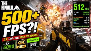 The Finals | 4K SUPER LOW Settings Benchmark | DLSS Ultra Performance | RTX 5090 Gets INSANE FPS