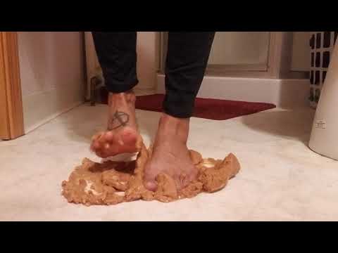 I step on refried beans ASMR - I really enjoyed this!
