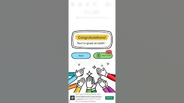 Brain Out level 150 - Make this equation true