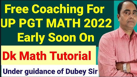 @DkMathTutorial #uppgtmaths #PreparationTipsForUPPGT#UpPGTMath2022#ByDubeySir