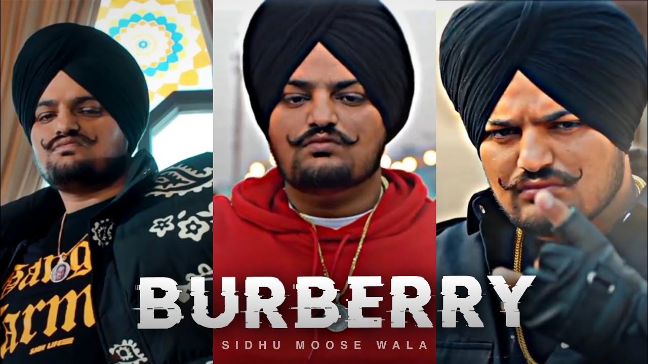 BURBERRY Sidhu Moose Wala Sidhu Moose Wala Status 👿