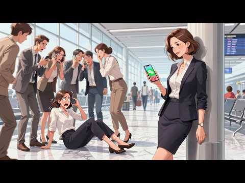 Rebirth, I Canceled All Six Flight Tickets Without a Word. Next My Coworker Panicked at the Airport.