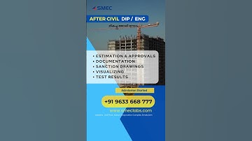 Civil QS QAQC Course | +919958873874  | https://www.smeclabs.com | Instagram : smeclabs.ac.in