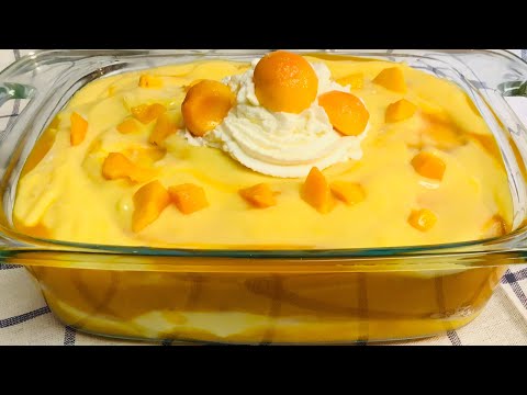 MANGO TRIFLE RECIPE  MANGO TRIFLE PUDDING  DESSERT RECIPE