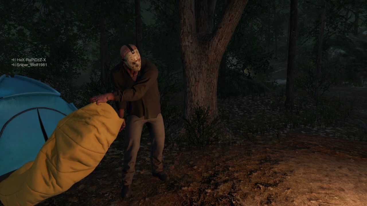 Friday the 13th The Game Sleeping Bag Kill YouTube