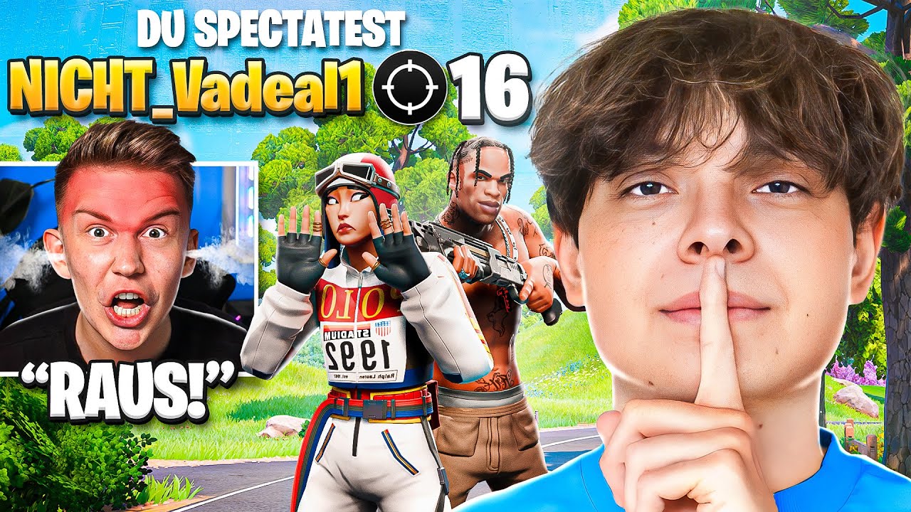 Ich gehe UNDERCOVER in KATOO'S Fortnite Turnier! 🤫