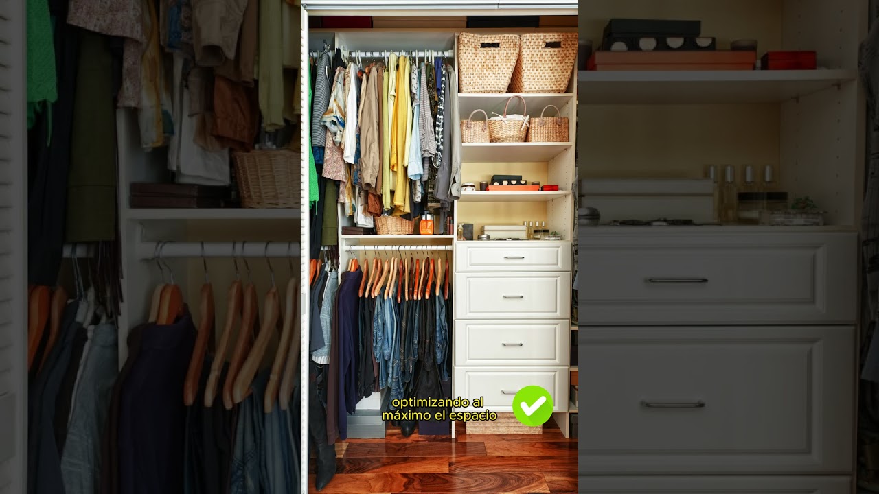 😱 ⚠️DEBES saber esto para Optimizar espacio en tu armario 👈🏼  