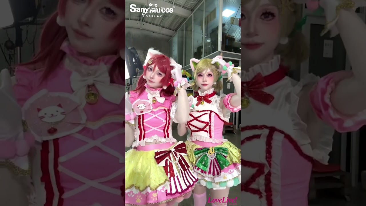 🎀🎁Love Live! School Idol Project Cosplay Koizumi Hanayo& Nishikino Maki cosplay costume showcase💕🎀