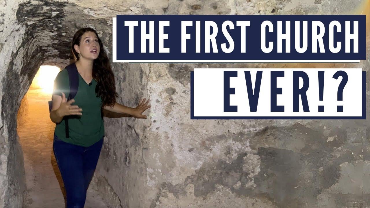 WORLD'S FIRST CHURCH FOUND? *EXCLUSIVE* in Israel with Aline