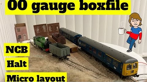 Boxfile Micro Layout- built in 3 days!!! Heapton Halt Part 1