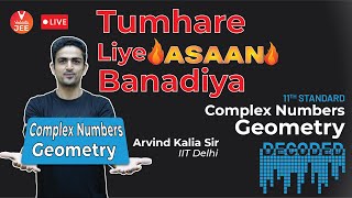 Complex Numbers | Geometry | Decoded ? | JEE Main 2022 | JEE Maths | Vedantu JEE