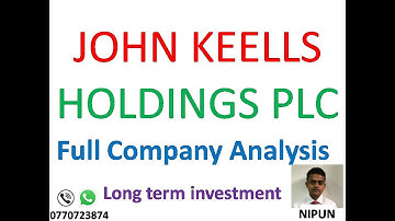 JOHN KEELLS HOLDINGS PLC (JKH.N) -  Company analysis  with data base / Long term