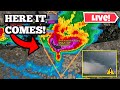 🔴LIVE - Severe Weather Coverage! | Significant Damaging Winds, Large Hail, Isolated Tornadoes