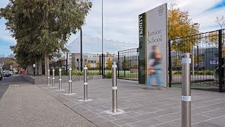 How Trinity Grammar School Secured Its School Entrances and Fence Lines with Retractable Bollards