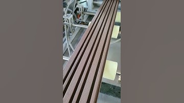 PE WPC co extrusion 3D embossing wall panel making machine  (Sophie@wpcmachinery.com)