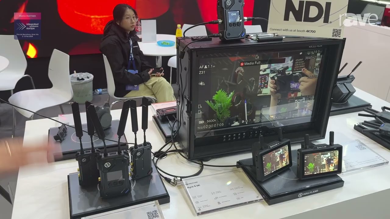 ISE 2026: Hollyland Talks About Line Of Intercoms, Wireless Video Systems, Microphones and Cameras