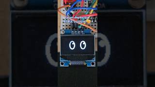 👁️ Olhos de Anime Interativos com ESP32-C3 #esp32c3 #oled #arduino