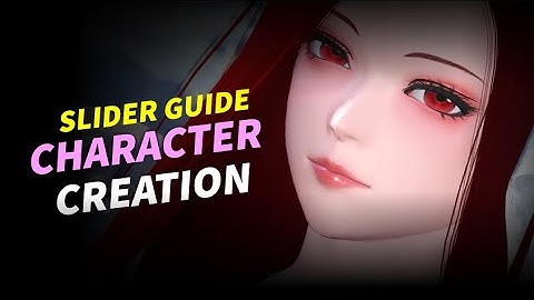 The Secret of Character Creation in PSO2 NGS - Why Your Slider Isn