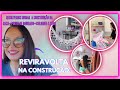 Reviravolta, decidimos mudar! pintei de dourado, coloquei a rede e vou pendurar os pendentes