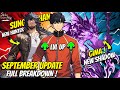SEPTEMBER UPDATE FULL BREAKDOWN ! EVERYTHING YOU NEED TO KNOW ! SOLO LEVELING ARISE !