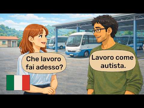 Italian Conversations About Jobs 9 Real Work Dialogues for Beginners A1-A2