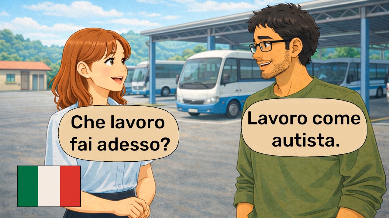 Итальянские разговоры о работе 🇮🇹 9 реальных диалогов о работе для начинающих (A1–A2)