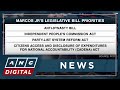 Marcos asks Congress to prioritize four measures amid call for transparency, accountability | ANC