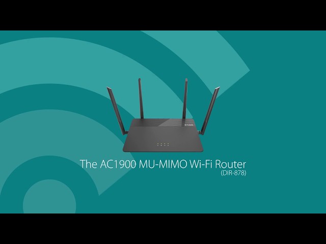 D-Link AC1900 MU-MIMO Wi-Fi Router (DIR-878)