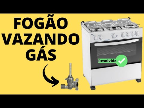 COMO CONSERTAR FOGÃO VAZANDO GÁS #tutorial