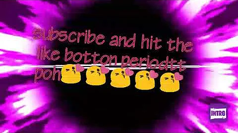 My new intro