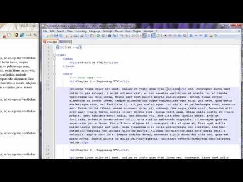 HTML5 Tutorial 5.0 - anchor tag