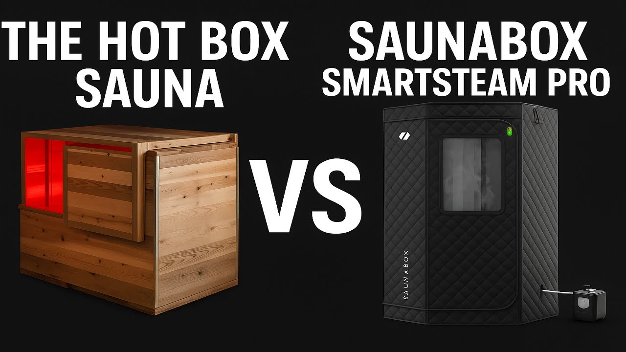The Hot Box Sauna vs SaunaBox SmartSteam Pro | Full Comparison & Test Results