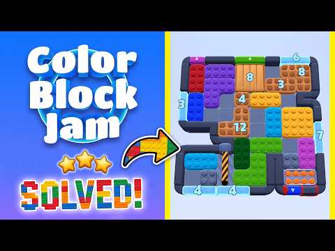 Color Block Jam - Level 1478 (1471) Walkthrough 🧩 | Solution & Gameplay (Rollic Games) 📱