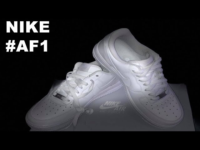 Como reconocer Nike Air Force One original? | Recomendación & Unboxing -  YouTube