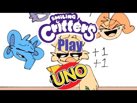 The Smiling Critters Play Uno (A @Rinkoree Animation Dub) - YouTube