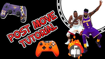 NBA 2k20 tips POST BIG MAN CENTER STEP BY STEP GUIDE ALL HOF POST BADGES  MOVES & FADES TUTORIAL