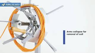 The Olympic 10, 99 & 200: Collapsible Reels with Stand