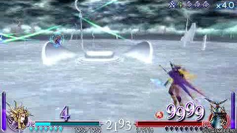 Leveling From 1 To 100 In One Match - Dissidia Final Fantasy EUR