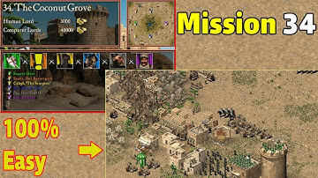 How to beat 34. The Coconut Grove - Unbalance Mission(Easy) Stronghold Crusader