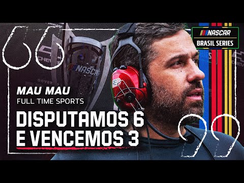 NASCAR Brasil - Entrevista com “Mau Mau” - Chefe da equipe campeã geral e Rookie 2025 - Full Time