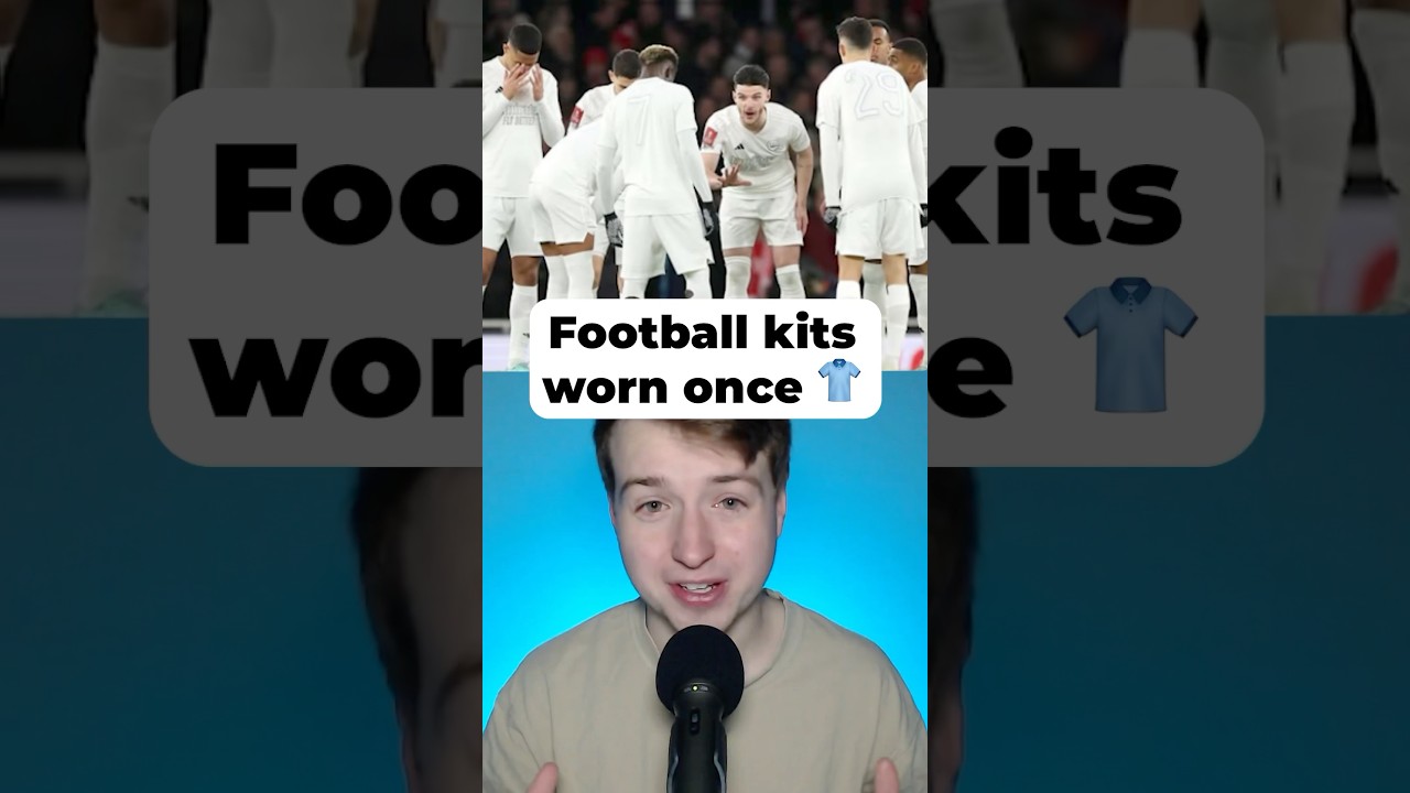 These Football Kits Were Worn Only Once 👕⚽️