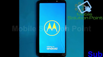 Moto E5 (XT-1944) FRP (Google Account) Lock Remove Done (Android 8.0) Without PC