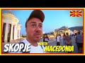 SKOPJE, North Macedonia 🇲🇰 | An Evening In The City Of A Million Statues