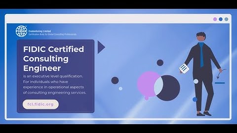 FIDIC Certified Consulting Engineer - showcasing business management skills
