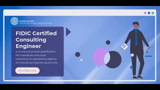 FIDIC Certified Consulting Engineer - showcasing business management skills