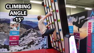 Mobile climbing wall EVEREST for professionals