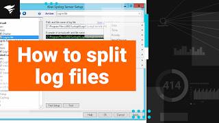 Celebrity How to Auto-Split Log Files in Kiwi Syslog Server Profile